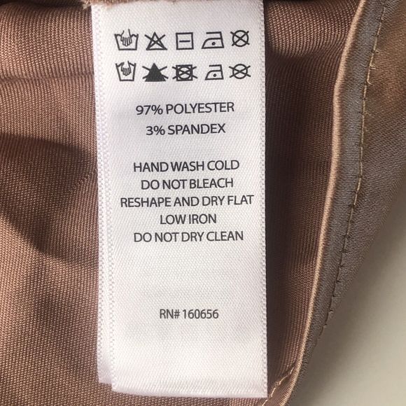 sincerely jules Crop Front Tie Blouse Small Rose Gold - Picture 10 of 13